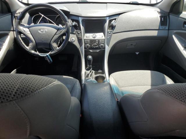 5NPEC4AB2DH529625 - 2013 HYUNDAI SONATA SE GRAY photo 8
