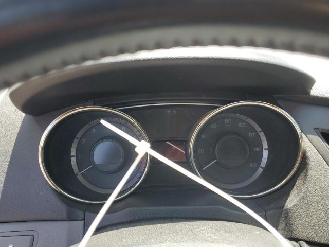 5NPEC4AB2DH529625 - 2013 HYUNDAI SONATA SE GRAY photo 9