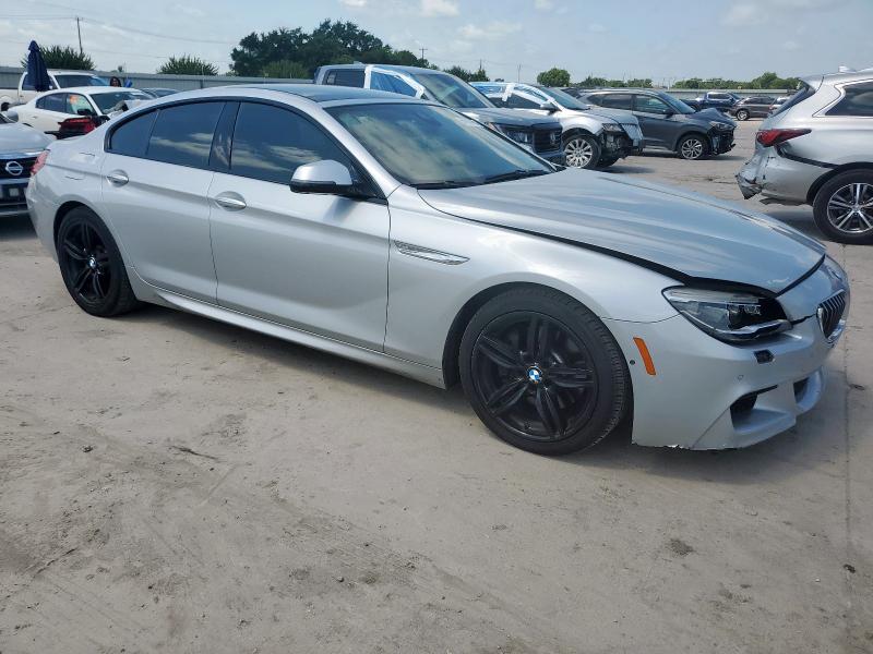 WBA6D0C55HG639352 - 2017 BMW 640 I GRAN COUPE SILVER photo 4