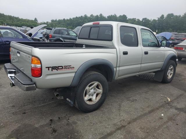 5TEHN72N04Z311097 - 2004 TOYOTA TACOMA DOUBLE CAB SILVER photo 3