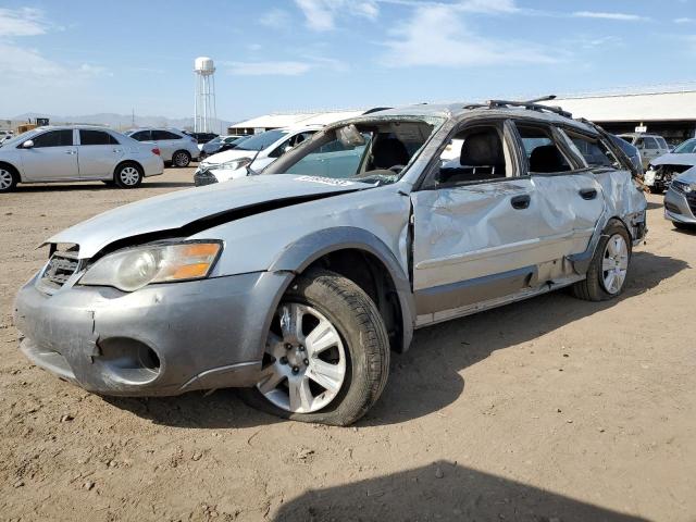 4S4BP61C957341312 - 2005 SUBARU LEGACY OUTBACK 2.5I SILVER photo 1