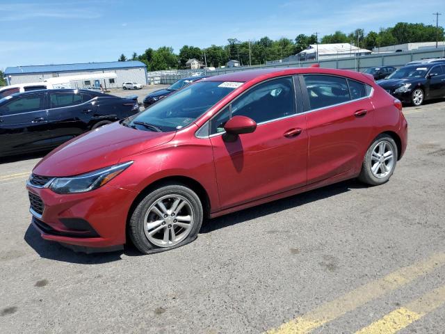 3G1BE6SM9HS582125 - 2017 CHEVROLET CRUZE LT BURGUNDY photo 1