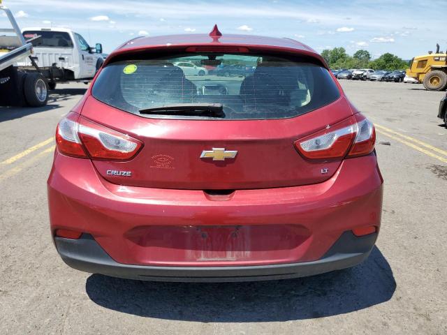 3G1BE6SM9HS582125 - 2017 CHEVROLET CRUZE LT BURGUNDY photo 6