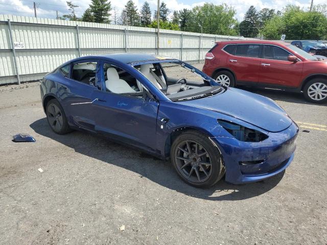 5YJ3E1EA8PF429193 - 2023 TESLA MODEL 3 Niebieski zdjęcie 4