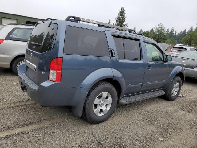 5N1AR18W56C638305 - 2006 NISSAN PATHFINDER LE BLUE photo 3