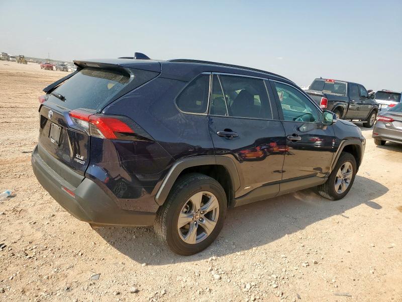 4T3RWRFV5RU146187 - 2024 TOYOTA RAV4 XLE BLUE photo 3