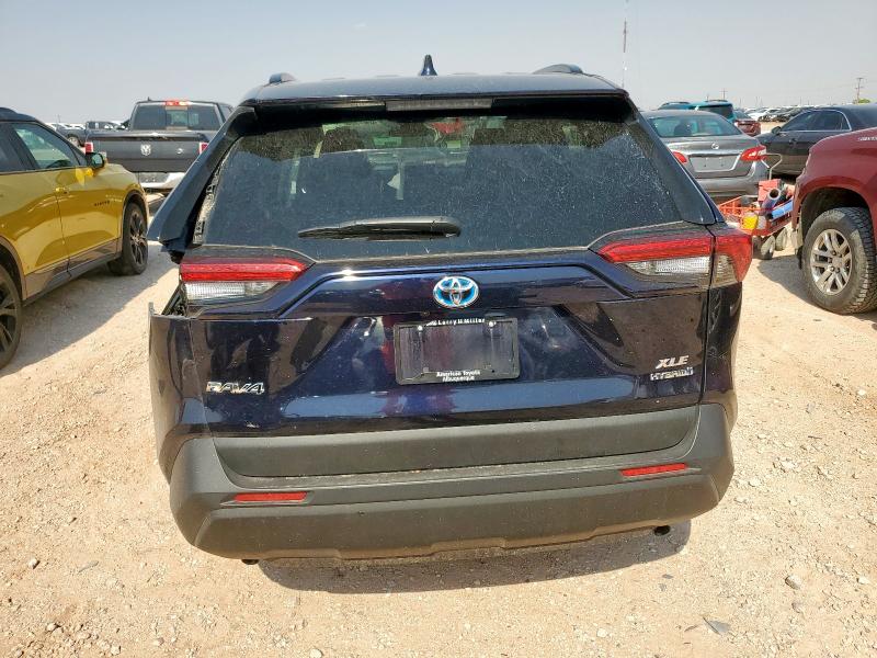 4T3RWRFV5RU146187 - 2024 TOYOTA RAV4 XLE BLUE photo 6