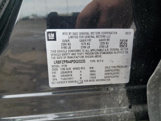 LRBFZPR44PD020235 - 2023 BUICK ENVISION ESSENCE Черный фото 13