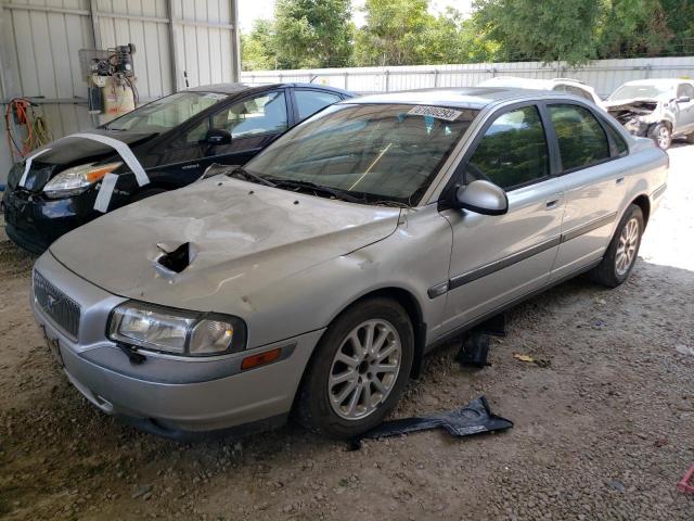 YV1TS90D211206697 - 2001 VOLVO S80 T6 EXECTUVIE SILVER photo 1