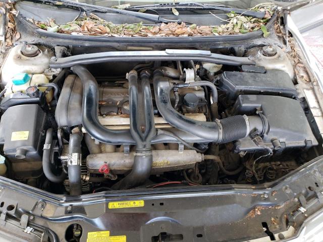YV1TS90D211206697 - 2001 VOLVO S80 T6 EXECTUVIE SILVER photo 11