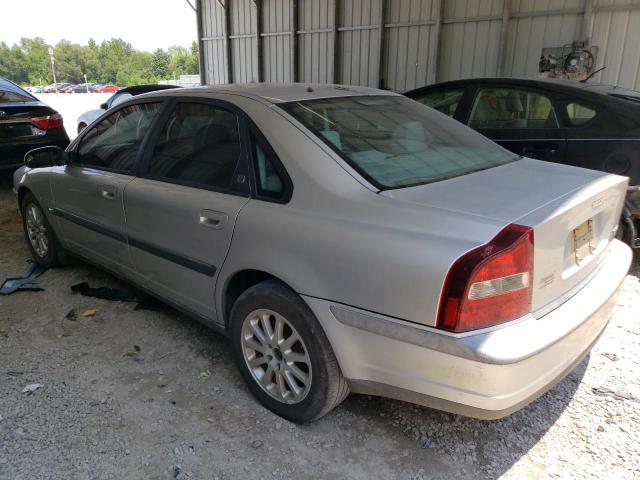 YV1TS90D211206697 - 2001 VOLVO S80 T6 EXECTUVIE SILVER photo 2