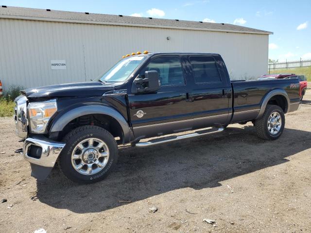 1FT8W3BT0CEA55341 - 2012 FORD F350 SUPER DUTY BLACK photo 1