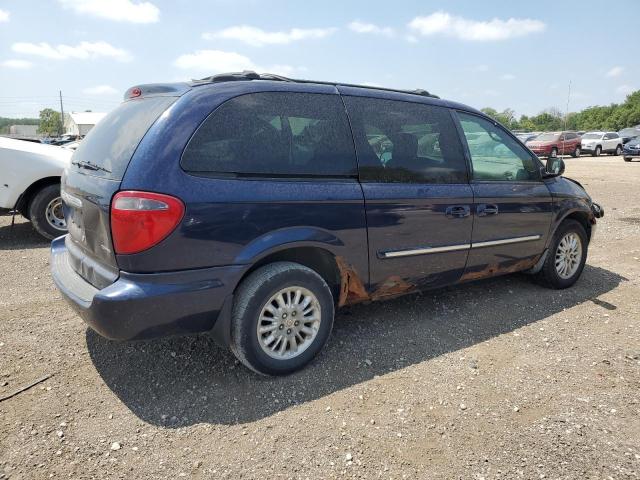 2C4GP54L34R576446 - 2004 CHRYSLER TOWN & COU TOURING BLUE photo 3