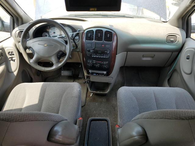 2C4GP54L34R576446 - 2004 CHRYSLER TOWN & COU TOURING BLUE photo 8