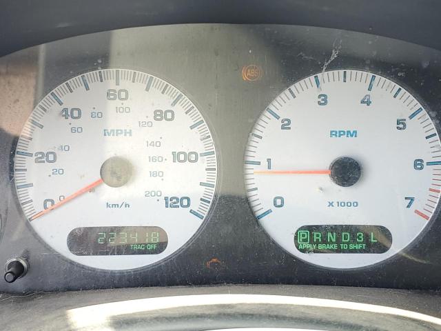 2C4GP54L34R576446 - 2004 CHRYSLER TOWN & COU TOURING BLUE photo 9