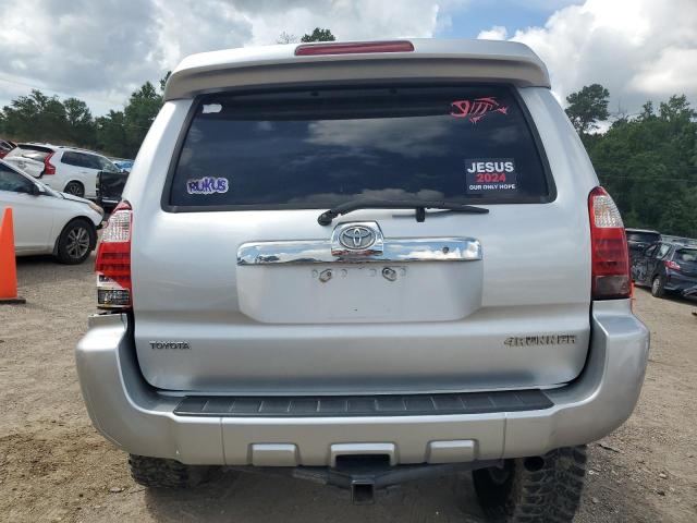 JTEZU14R78K020980 - 2008 TOYOTA 4RUNNER SR5 SILVER photo 6