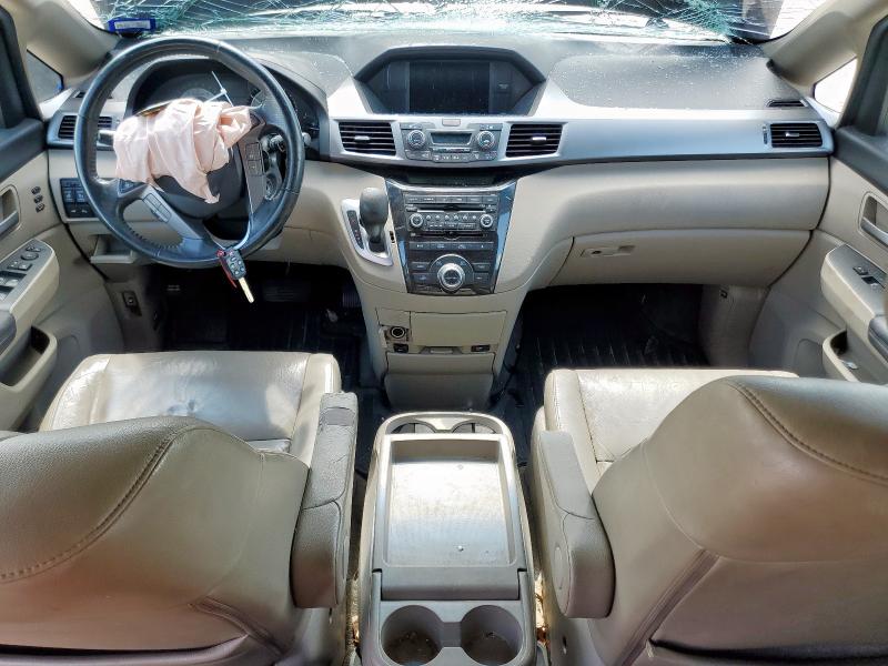 5FNRL5H90CB046092 - 2012 HONDA ODYSSEY TOURING MAROON photo 8