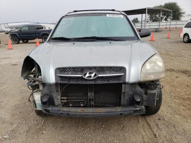 KM8JM12B06U454341 - 2006 HYUNDAI TUCSON GL GREEN photo 5