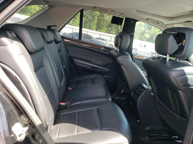 4JGBB8GB7BA636156 - 2011 MERCEDES-BENZ ML 350 4MATIC BLACK photo 11