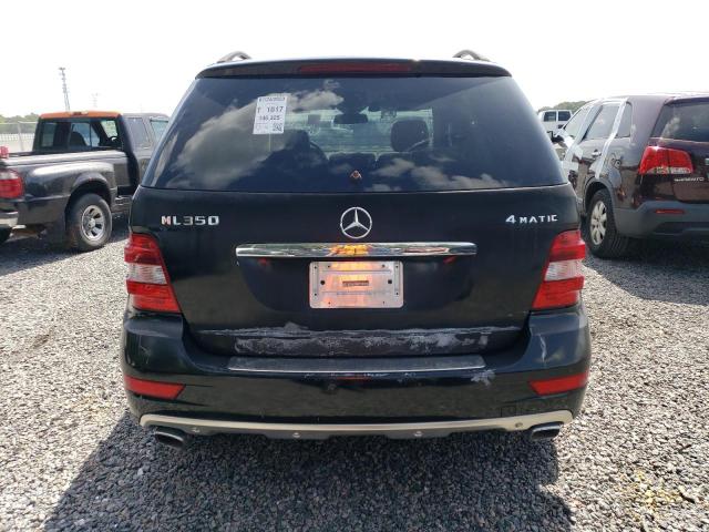 4JGBB8GB7BA636156 - 2011 MERCEDES-BENZ ML 350 4MATIC BLACK photo 6