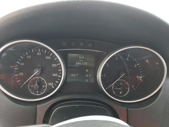 4JGBB8GB7BA636156 - 2011 MERCEDES-BENZ ML 350 4MATIC BLACK photo 9