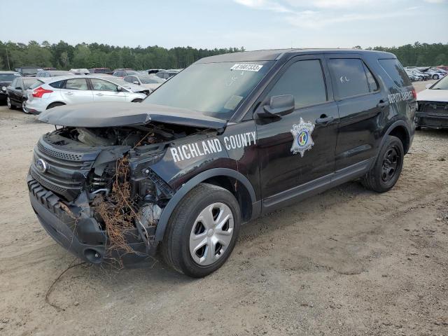 1FM5K8AR9DGC73748 - 2013 FORD EXPLORER POLICE INTERCEPTOR BLACK photo 1