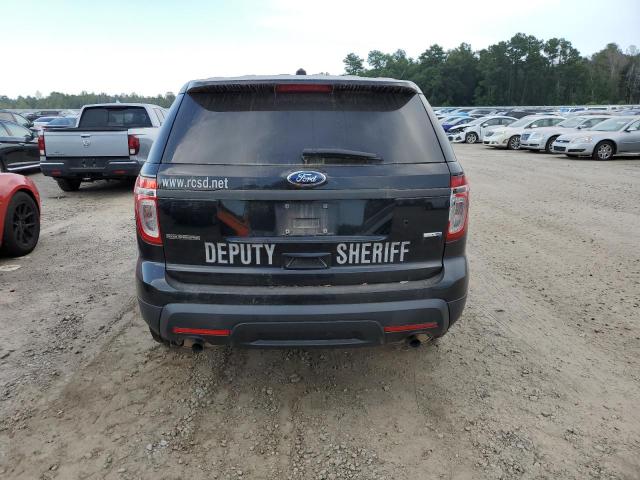1FM5K8AR9DGC73748 - 2013 FORD EXPLORER POLICE INTERCEPTOR BLACK photo 6