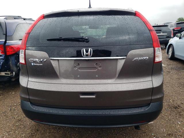 5J6RM4H76DL054423 - 2013 HONDA CR-V EXL GRAY photo 6