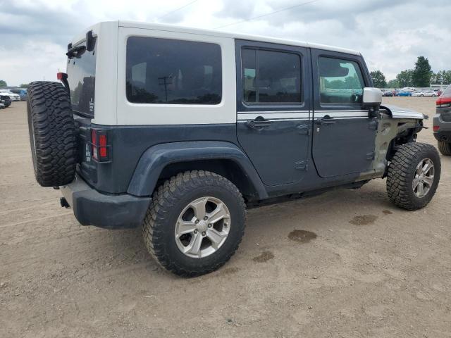 1C4HJWEG8HL640282 - 2017 JEEP WRANGLER U SAHARA GRAY photo 3