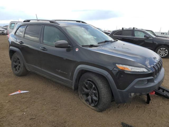 1C4PJMBS9GW323259 - 2016 JEEP CHEROKEE TRAILHAWK BLACK photo 4