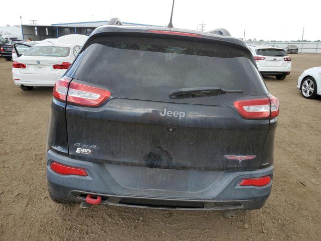 1C4PJMBS9GW323259 - 2016 JEEP CHEROKEE TRAILHAWK BLACK photo 6
