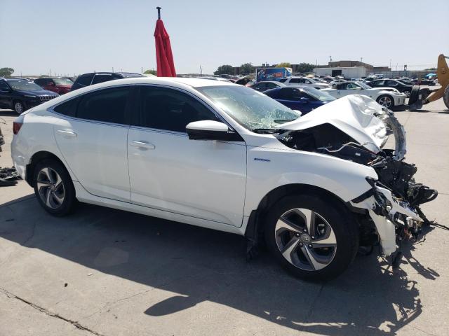 19XZE4F59KE033849 - 2019 HONDA INSIGHT EX WHITE photo 4