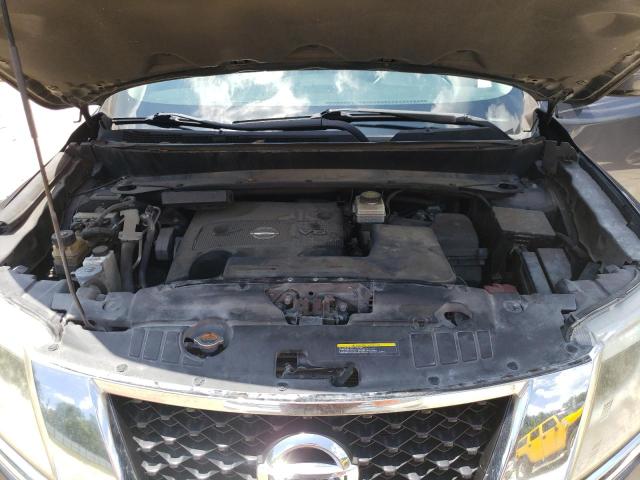 5N1AR2MN0EC730701 - 2014 NISSAN PATHFINDER S GRAY photo 12