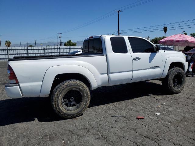 5TETU62N55Z084806 - 2005 TOYOTA TACOMA PRERUNNER ACCESS CAB WHITE photo 3