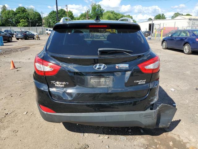 KM8JUCAG1EU834103 - 2014 HYUNDAI TUCSON GLS BLACK photo 6