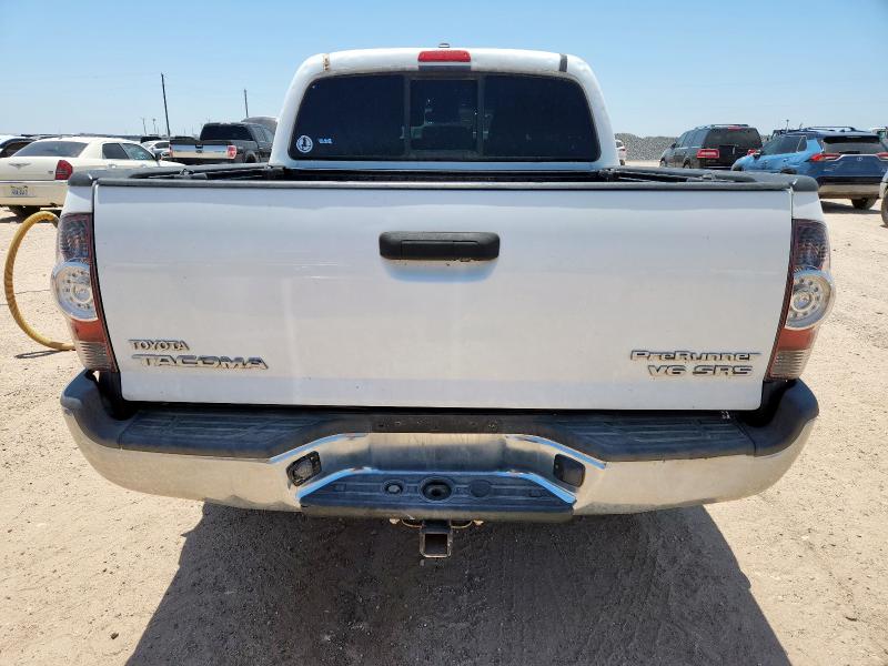 5TFJU4GN4BX007318 - 2011 TOYOTA TACOMA DOUBLE CAB PRERUNNER WHITE photo 6