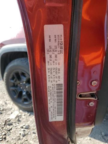 1C4PJMBNXKD147403 - 2019 JEEP CHEROKEE TRAILHAWK RED photo 12