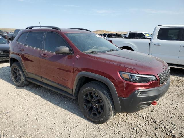 1C4PJMBNXKD147403 - 2019 JEEP CHEROKEE TRAILHAWK RED photo 4