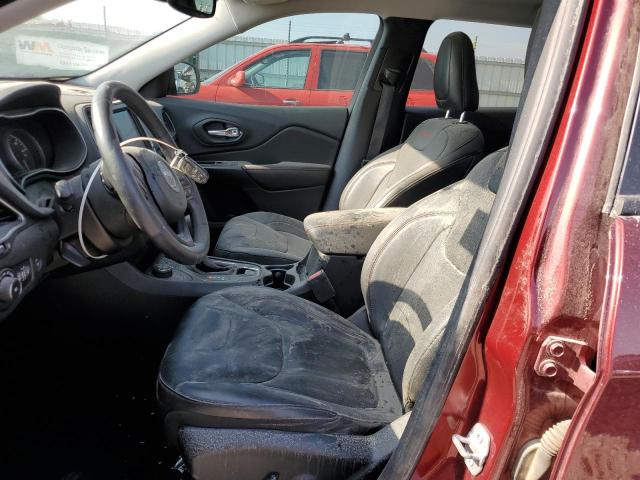 1C4PJMBNXKD147403 - 2019 JEEP CHEROKEE TRAILHAWK RED photo 7