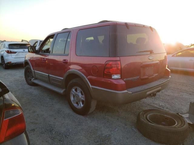 1FMPU18L13LC23704 - 2003 FORD EXPEDITION EDDIE BAUER BURGUNDY photo 2