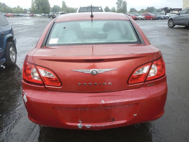 1C3LC56J78N301854 - 2008 CHRYSLER SEBRING TOURING Rot Foto 6