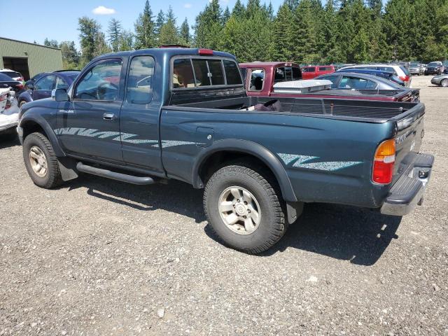 4TAWN74NXTZ145939 - 1996 TOYOTA TACOMA XTRACAB SR5 GREEN photo 2