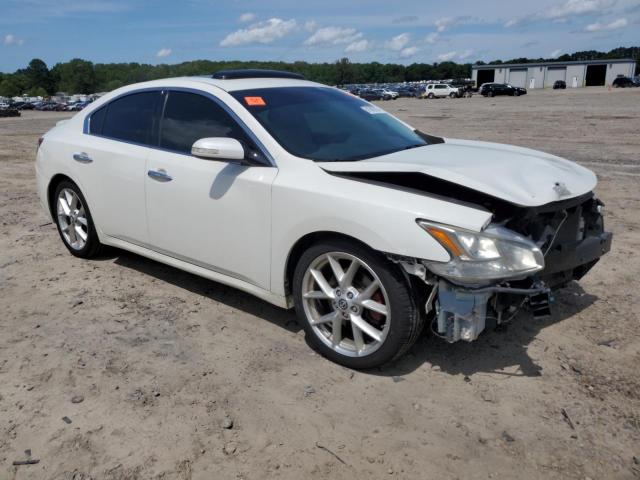 1N4AA51EX9C816594 - 2009 NISSAN MAXIMA S WHITE photo 4
