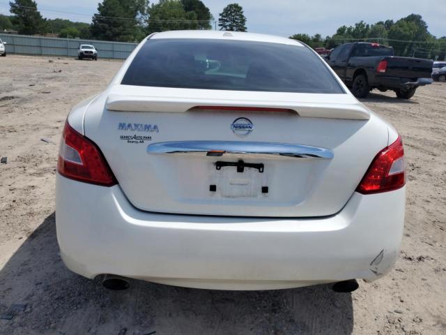 1N4AA51EX9C816594 - 2009 NISSAN MAXIMA S WHITE photo 6
