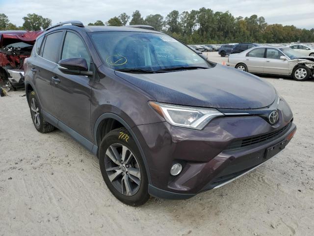 2T3RFREV8JW753724 - 2018 TOYOTA RAV4 ADVENTURE BURGUNDY photo 1