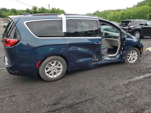 2C4RC1BG3NR155394 - 2022 CHRYSLER PACIFICA TOURING L BLUE photo 3