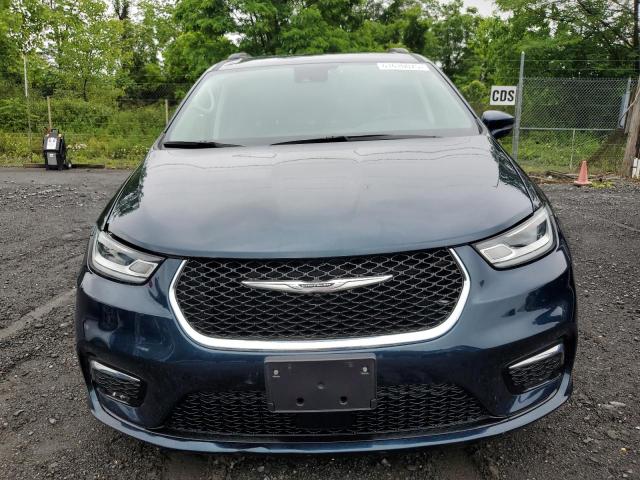 2C4RC1BG3NR155394 - 2022 CHRYSLER PACIFICA TOURING L BLUE photo 5