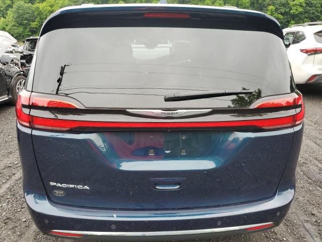 2C4RC1BG3NR155394 - 2022 CHRYSLER PACIFICA TOURING L BLUE photo 6
