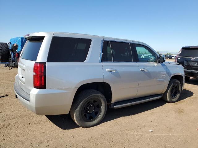 1GNSKDEC1JR244967 - 2018 CHEVROLET TAHOE POLICE Gümüş fotoğraf 3