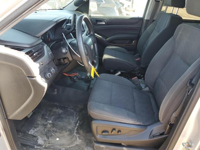 1GNSKDEC1JR244967 - 2018 CHEVROLET TAHOE POLICE Gümüş fotoğraf 7